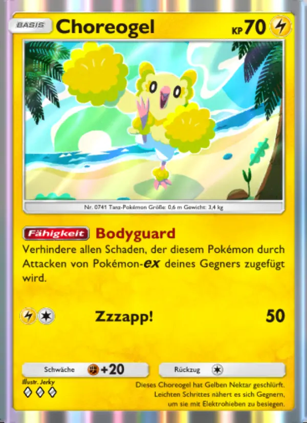 Image of the card Choreogel