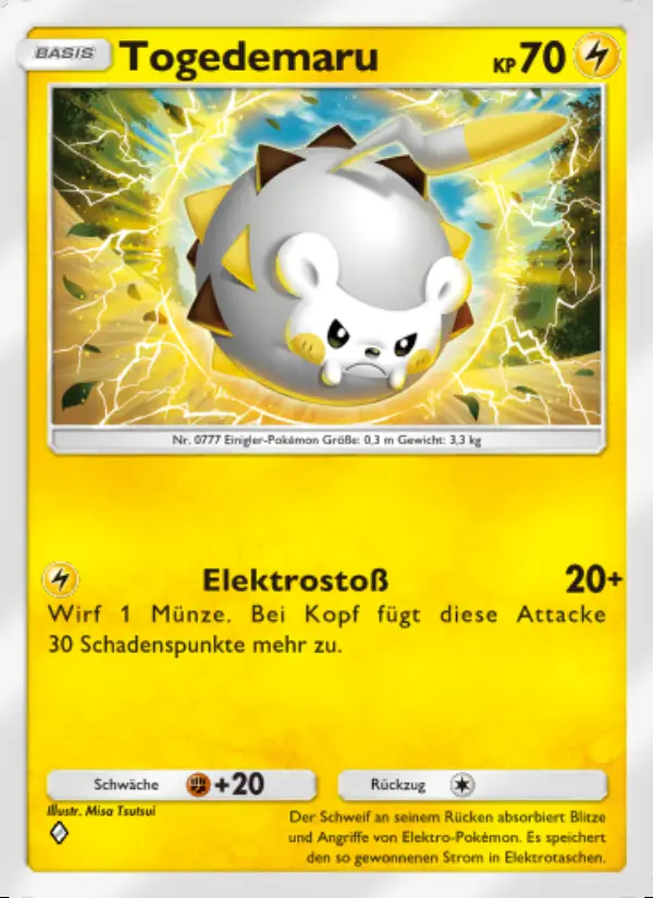 Image of the card Togedemaru