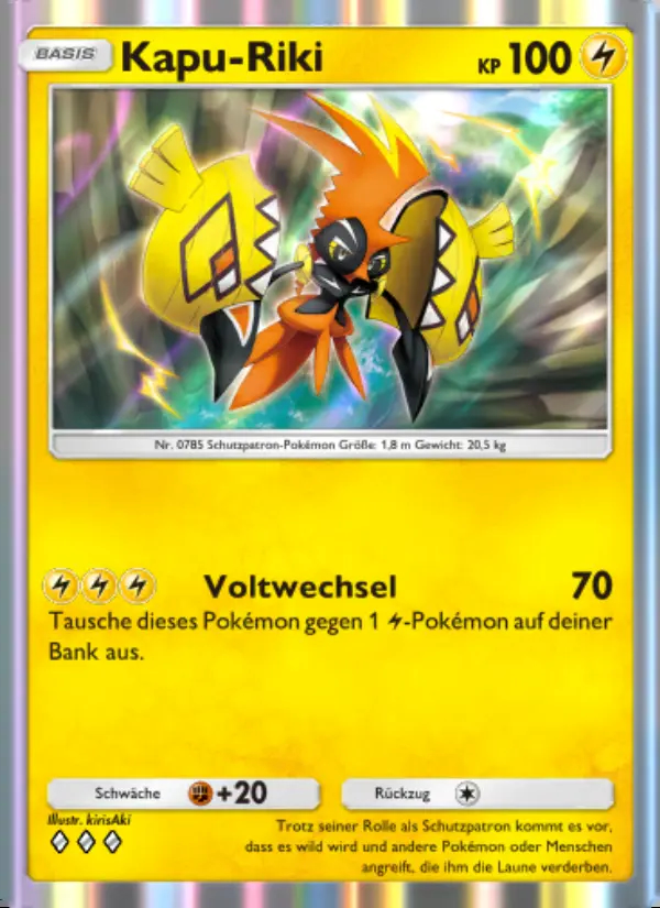 Image of the card Kapu-Riki