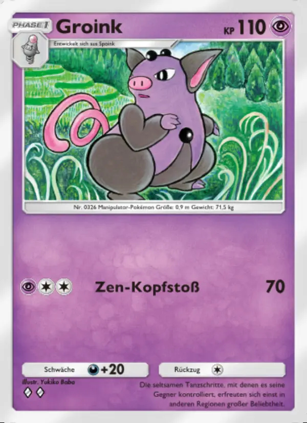 Image of the card Groink