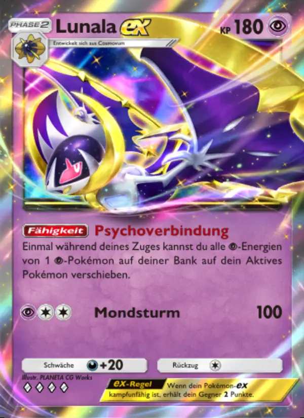 Image of the card Lunala-ex
