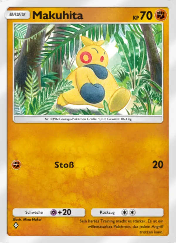 Image of the card Makuhita
