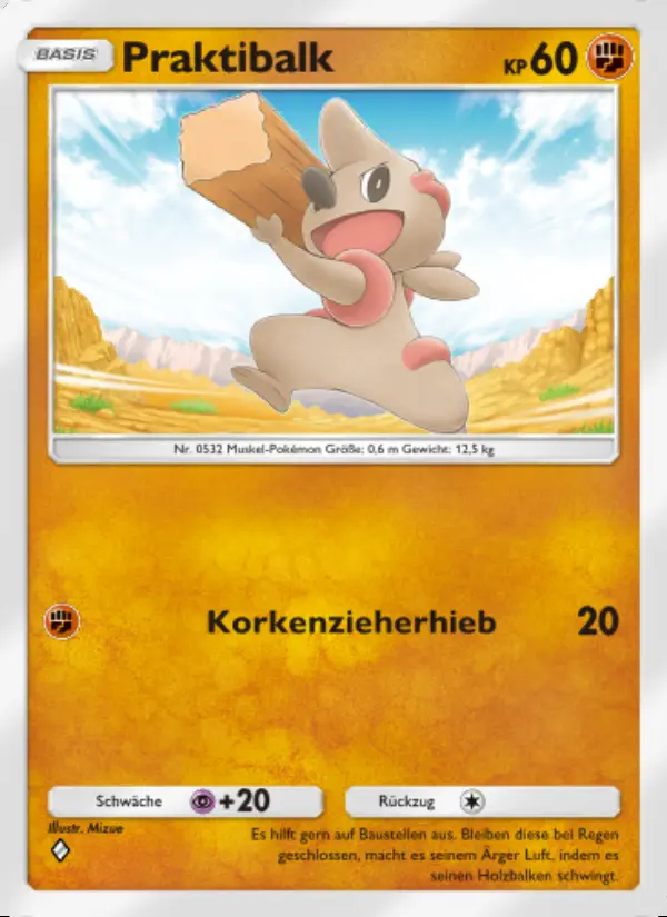 Image of the card Praktibalk