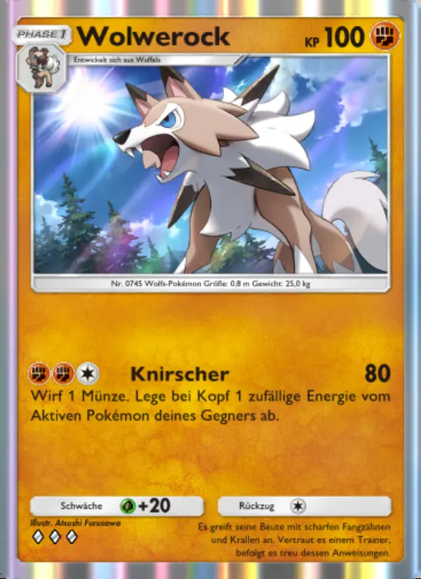 Image of the card Wolwerock