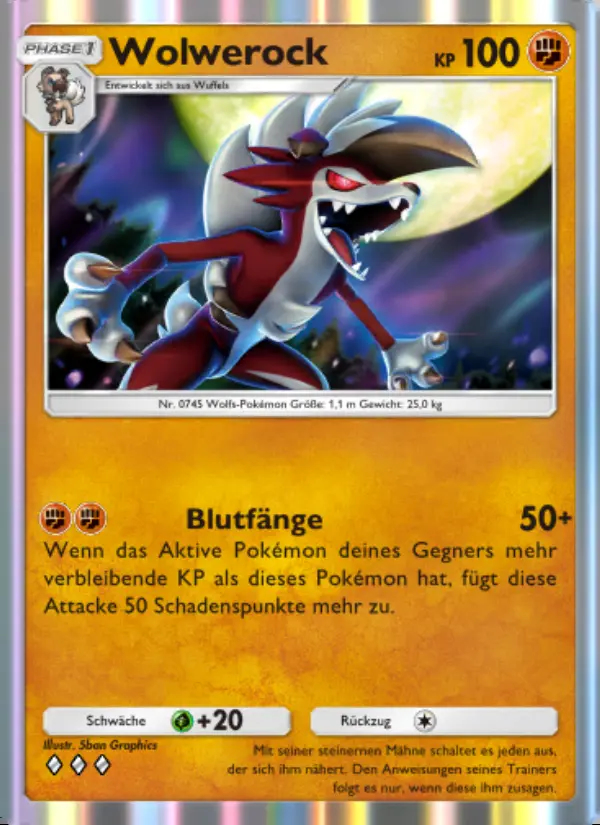 Image of the card Wolwerock