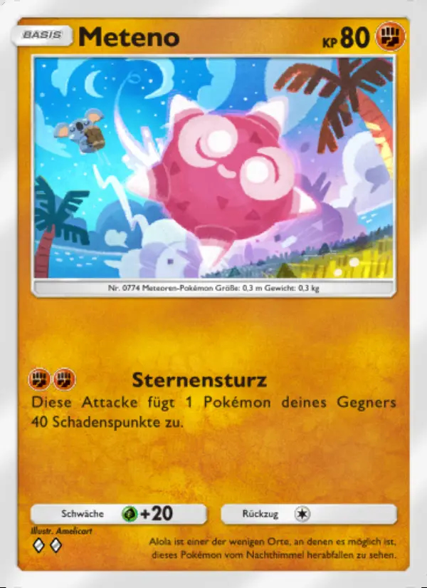 Image of the card Meteno