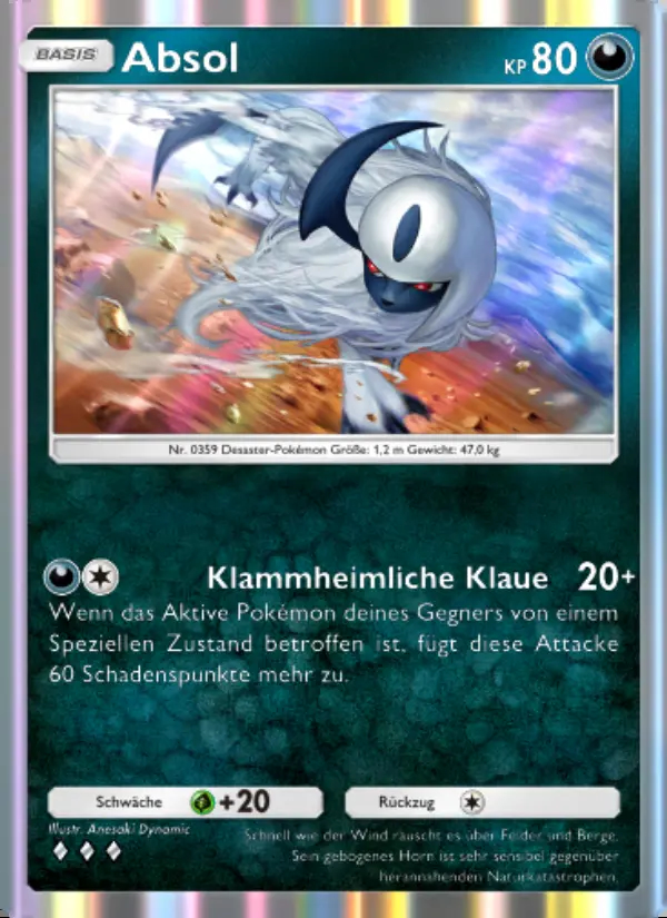 Image of the card Absol