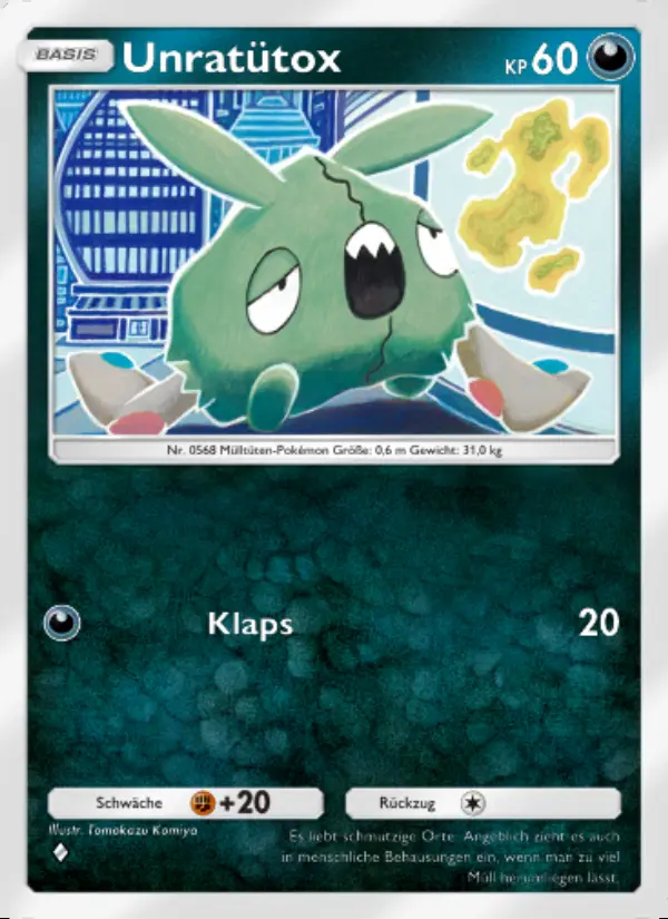 Image of the card Unratütox