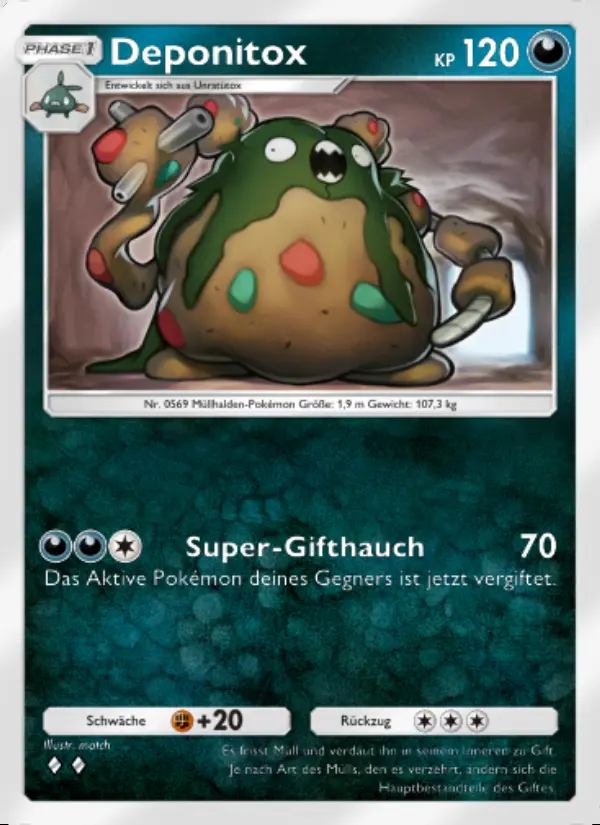 Image of the card Deponitox