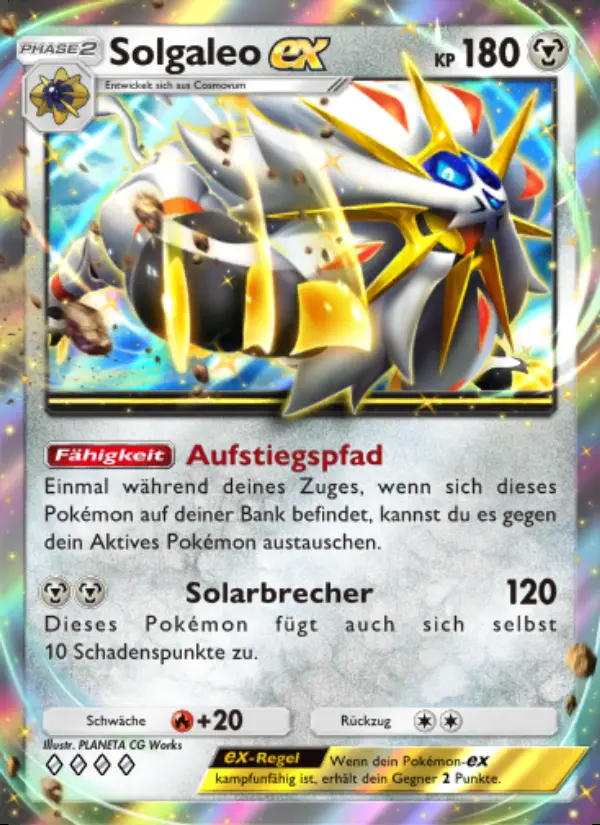 Image of the card Solgaleo-ex