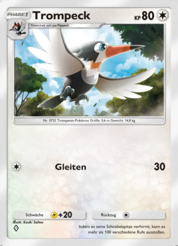 Image of the card Trompeck