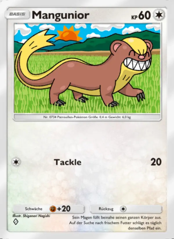 Image of the card Mangunior