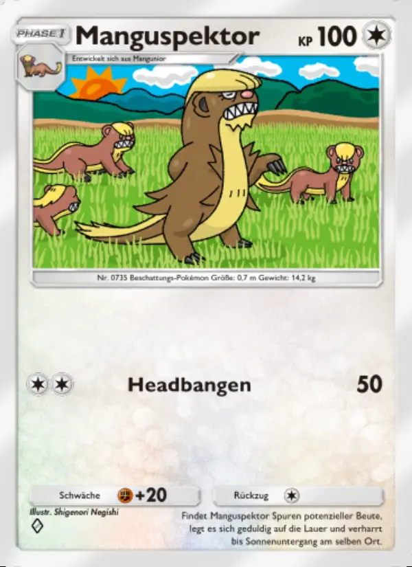 Image of the card Manguspektor