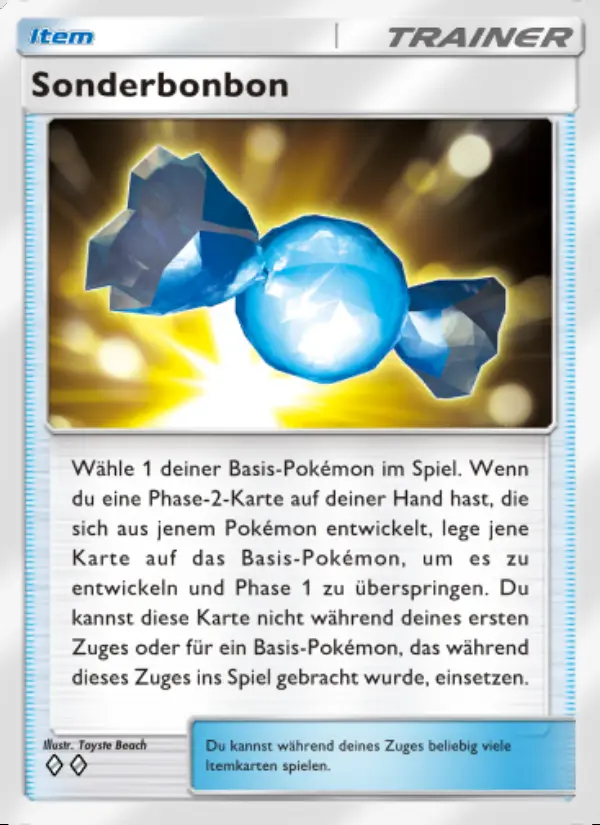 Image of the card Sonderbonbon