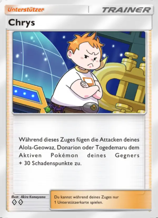 Image of the card Chrys