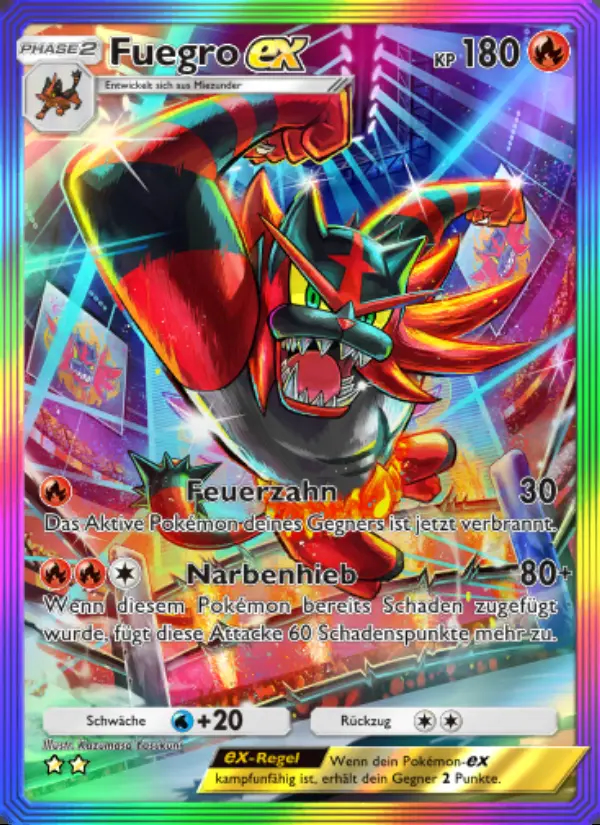 Image of the card Fuegro-ex