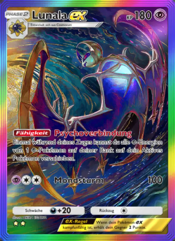 Image of the card Lunala-ex
