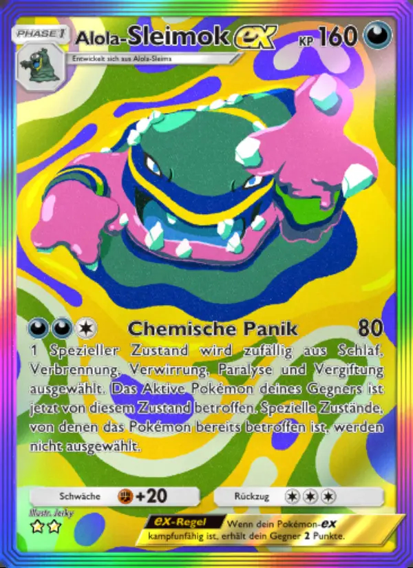 Image of the card Alola-Sleimok-ex