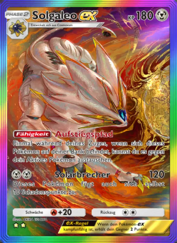 Image of the card Solgaleo-ex