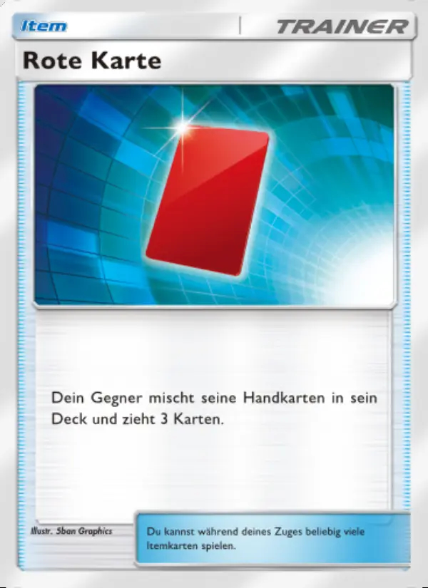 Image of the card Rote Karte