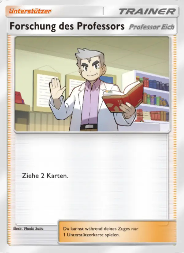 Image of the card Forschung des Professors