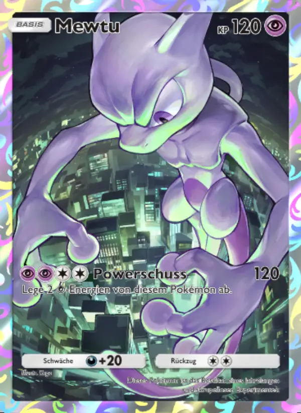 Image of the card Mewtu