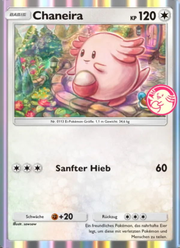 Image of the card Chaneira