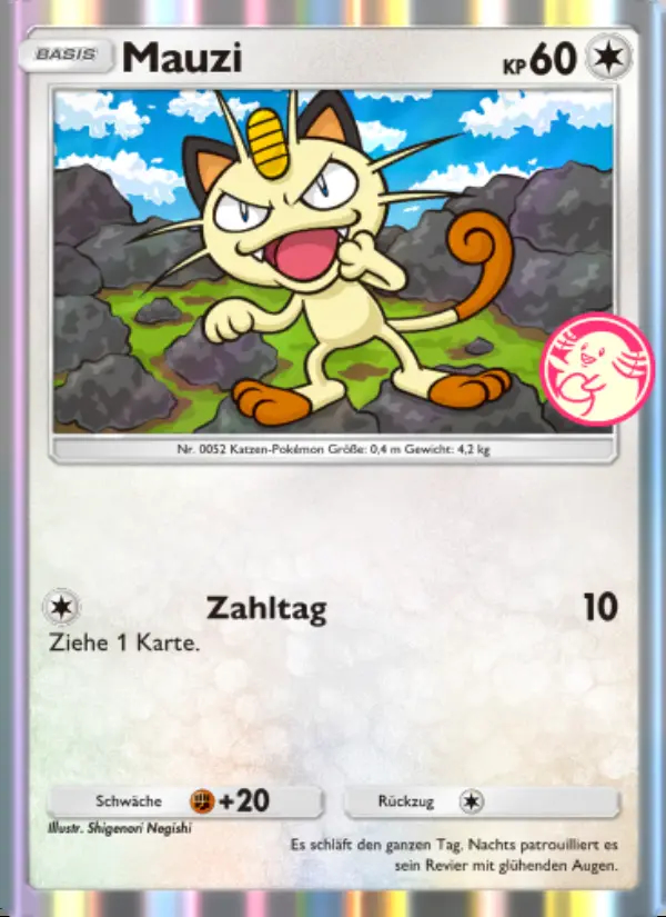 Image of the card Mauzi