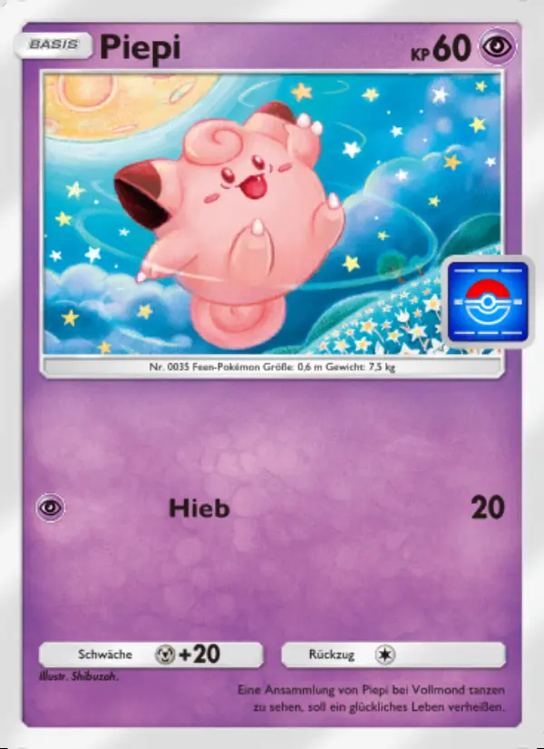 Image of the card Piepi