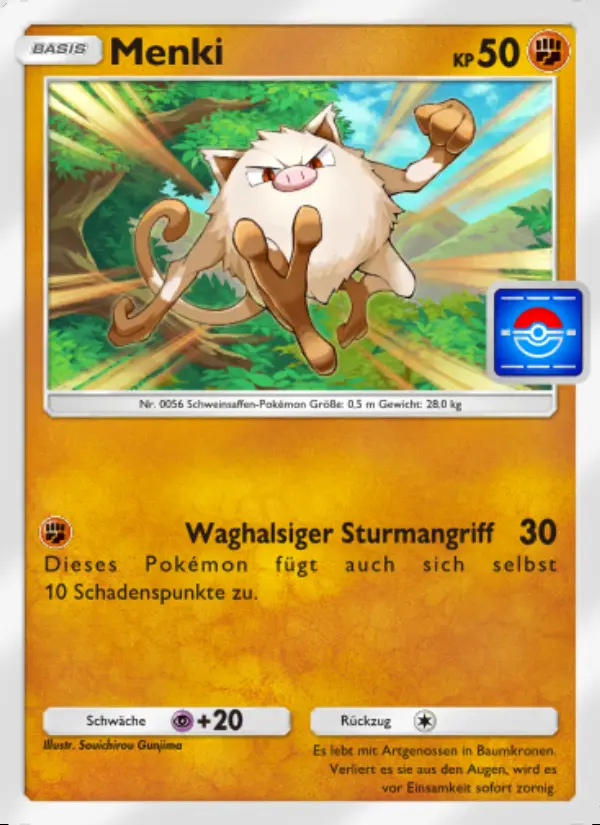 Image of the card Menki