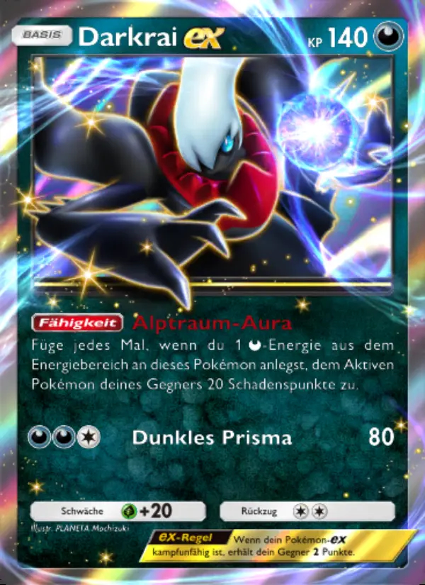 Image of the card Darkrai-ex