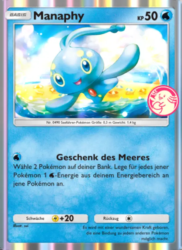 Image of the card Manaphy