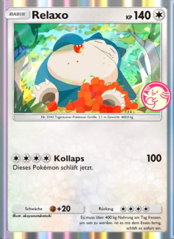 Image of the card Relaxo