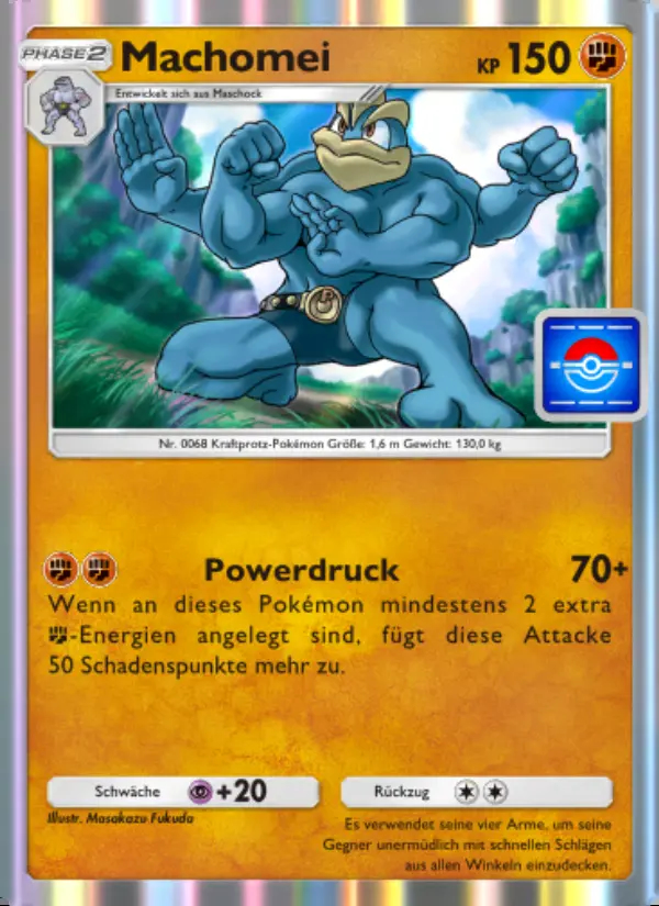 Image of the card Machomei