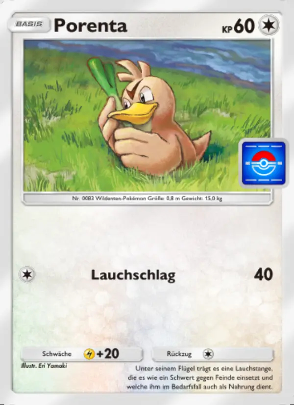 Image of the card Porenta