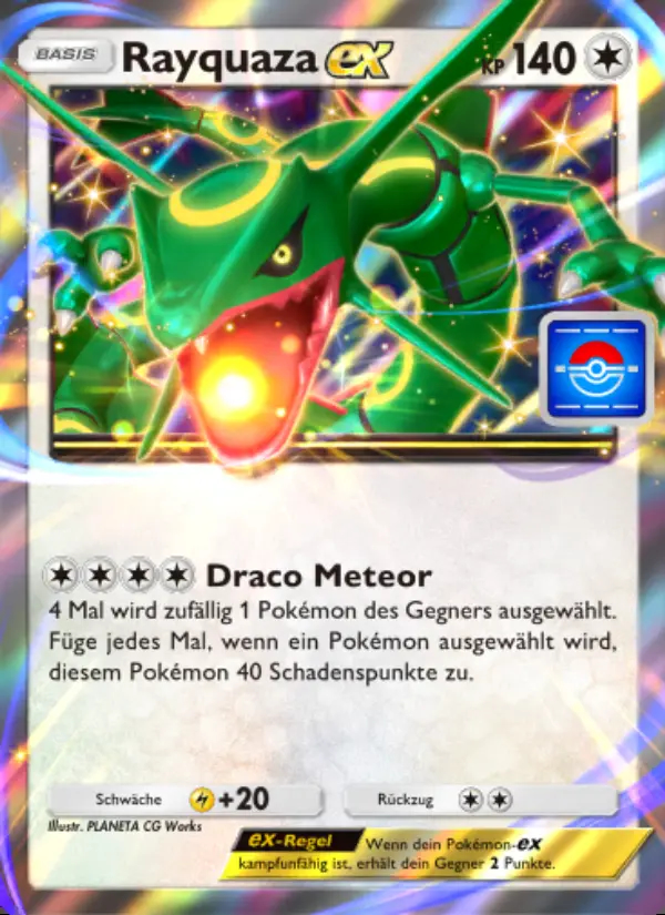 Image of the card Rayquaza-ex