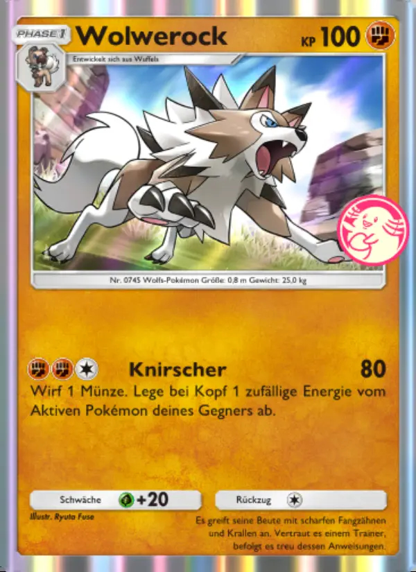 Image of the card Wolwerock
