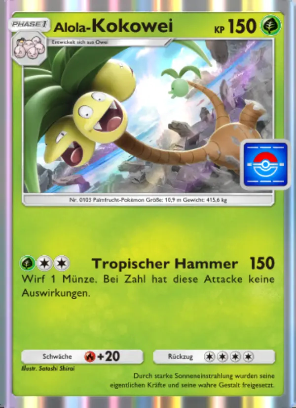 Image of the card Alola-Kokowei