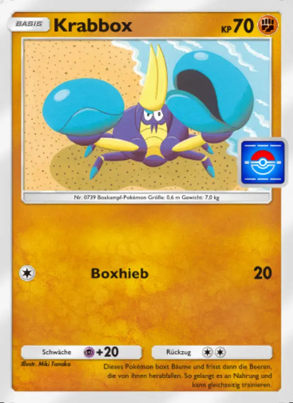 Image of the card Krabbox