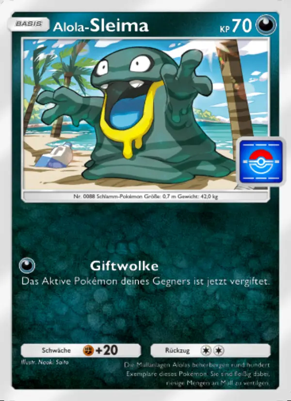 Image of the card Alola-Sleima