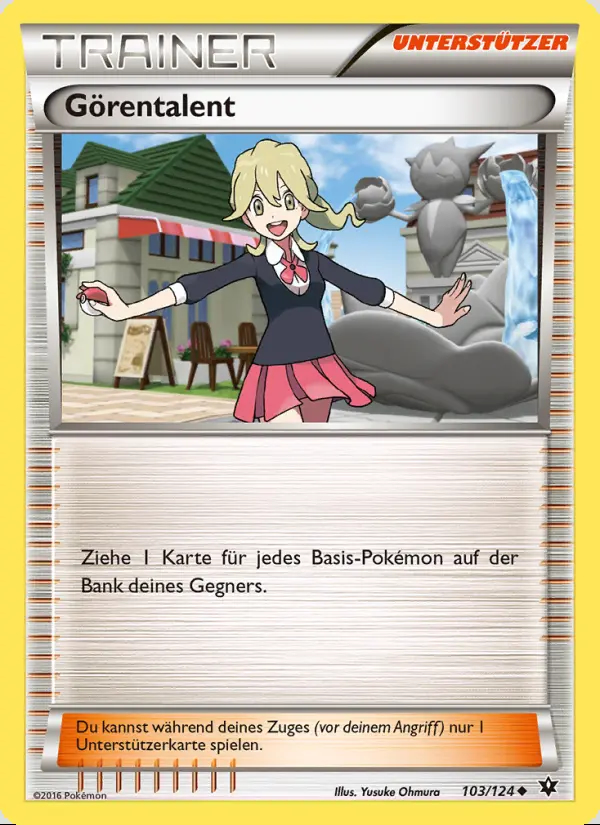 Image of the card Görentalent