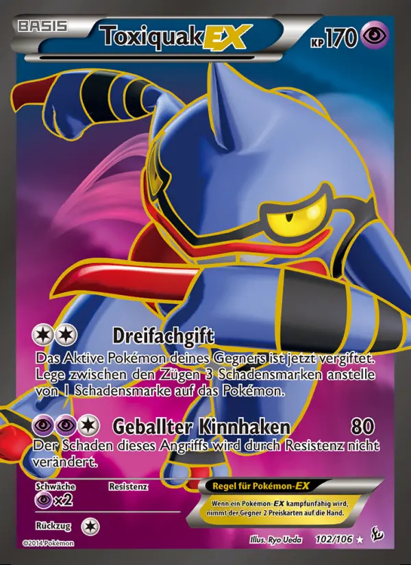 Image of the card Toxiquak EX