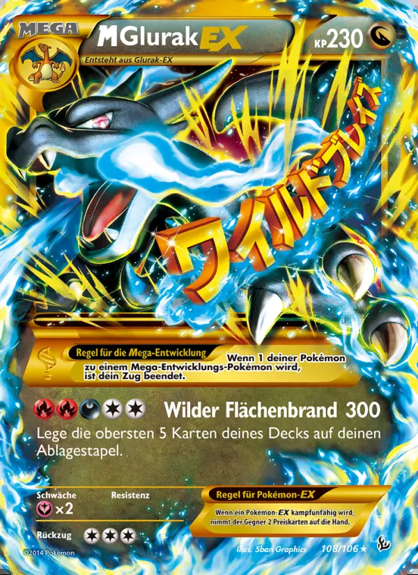 Image of the card M-Glurak EX