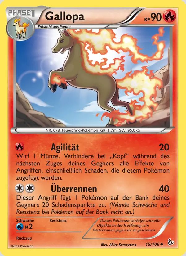 Image of the card Gallopa