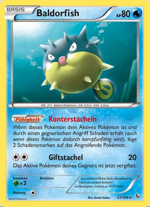 Image of the card Baldorfish