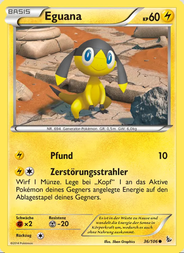 Image of the card Eguana