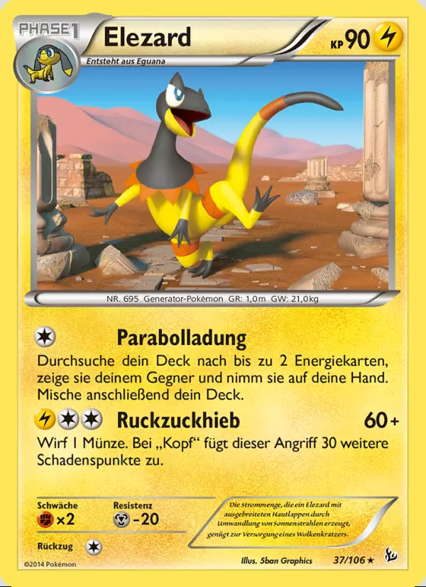 Image of the card Elezard