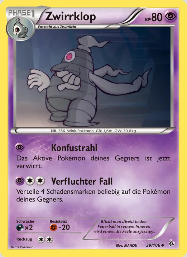 Image of the card Zwirrklop