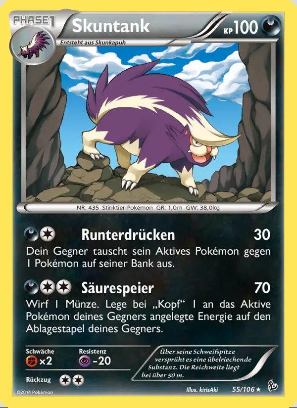 Image of the card Skuntank