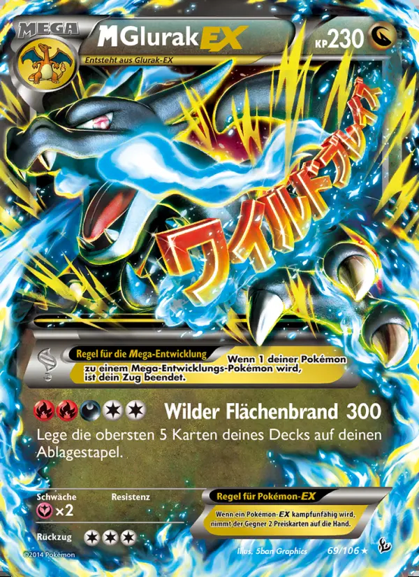 Image of the card M-Glurak EX